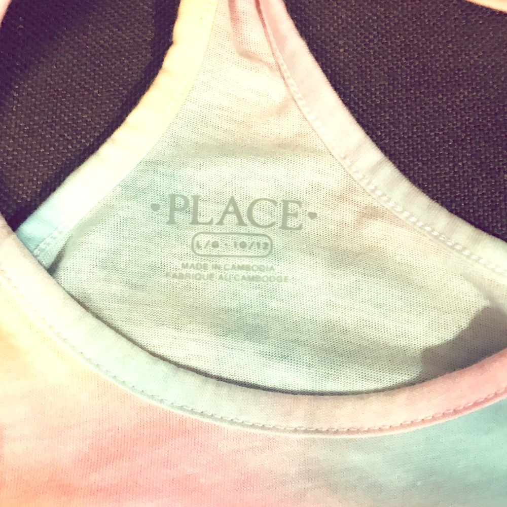 Girls Rainbow 🌈 Pastel Tie-Dye Shirt
